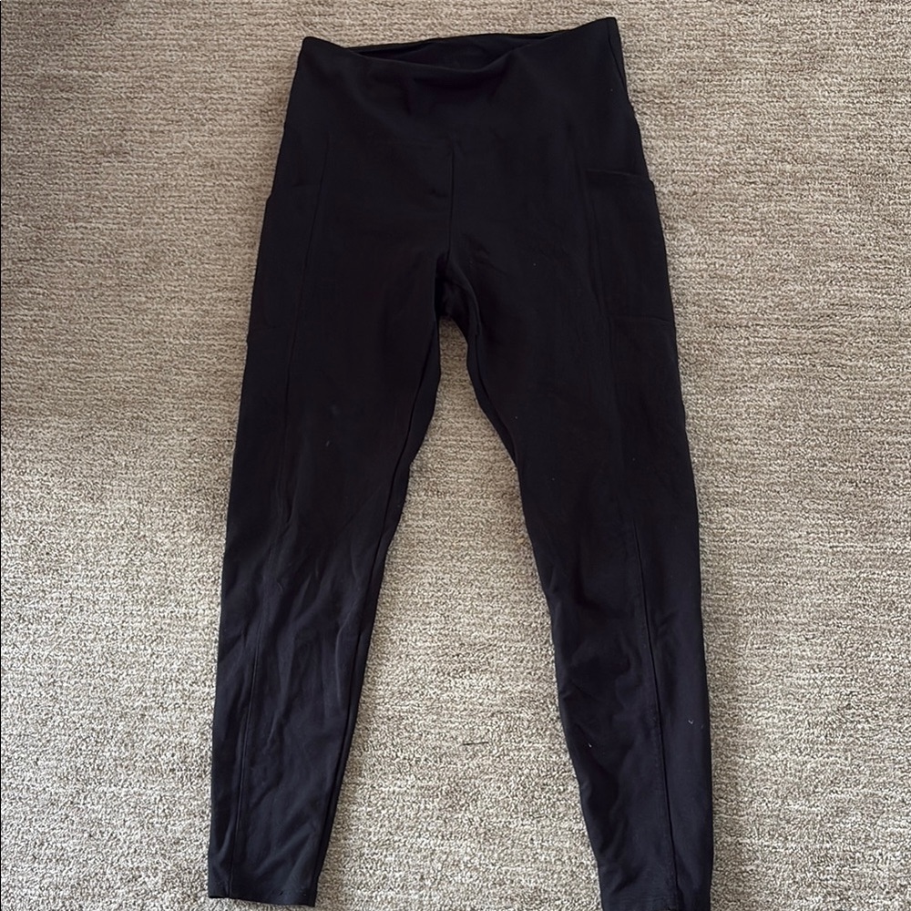 Black High-Waisted Leggings